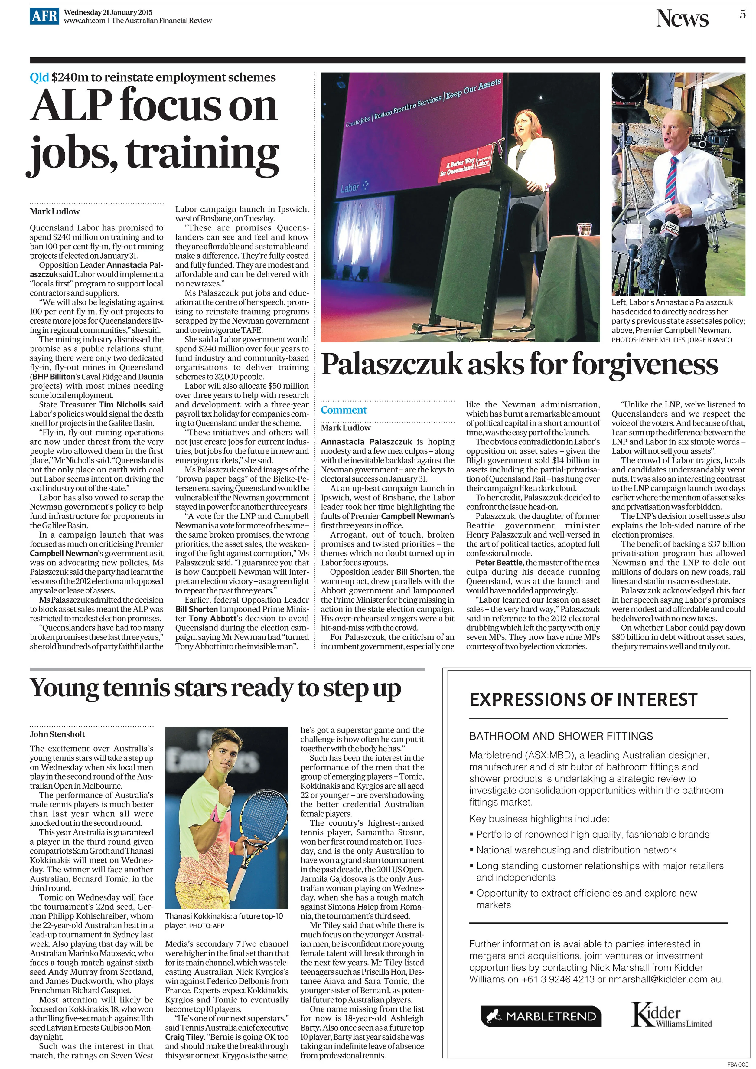 Tear Sheet AFR Wed 21 Jan.jpg
