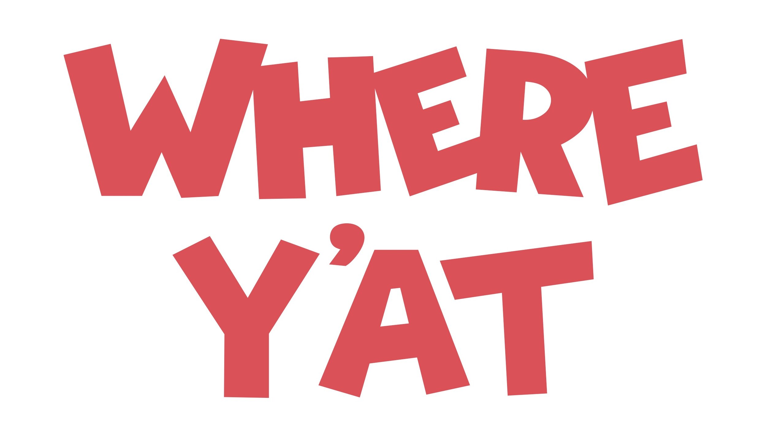 Where Y'at Logo Stacked Red.jpg