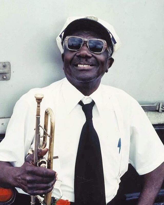 Happy Birthday to late New Orleans trad jazz pioneer, Ernest &quot;Doc&quot; Paulin! Born June 22, 1907 in Wallace, Louisiana. 📷: Syndey Byrd