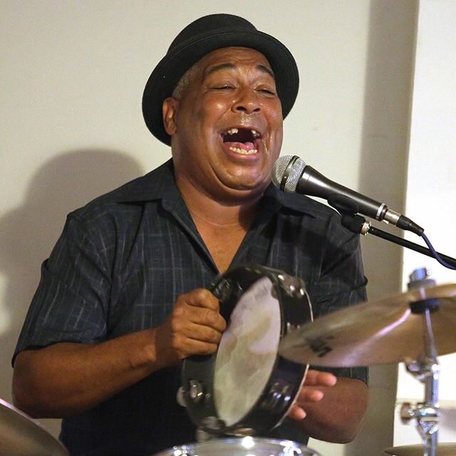 On Tuesday, June 23, 2020, the Shannon Powell Quartet performed in the New Orleans Jazz Museum's education center. A continuation of the socially-distant, live-streamed balcony concert series, this show was moved indoors due to rain. Tip the band dir