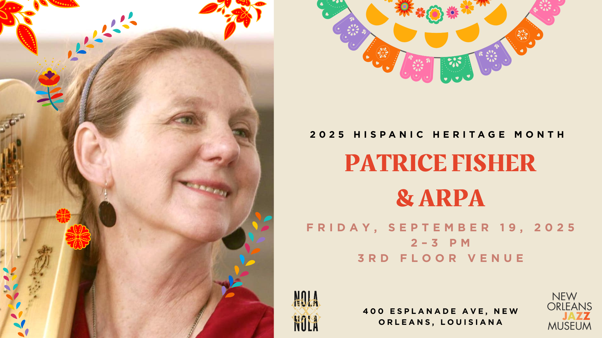 Hispanic Heritage Month– Patrice Fisher & Arpa