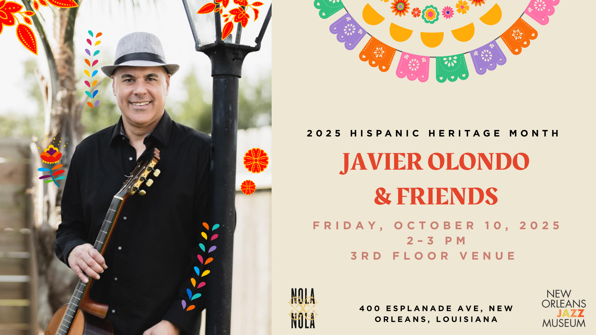 Hispanic Heritage Month- Javier Olondo & Friends