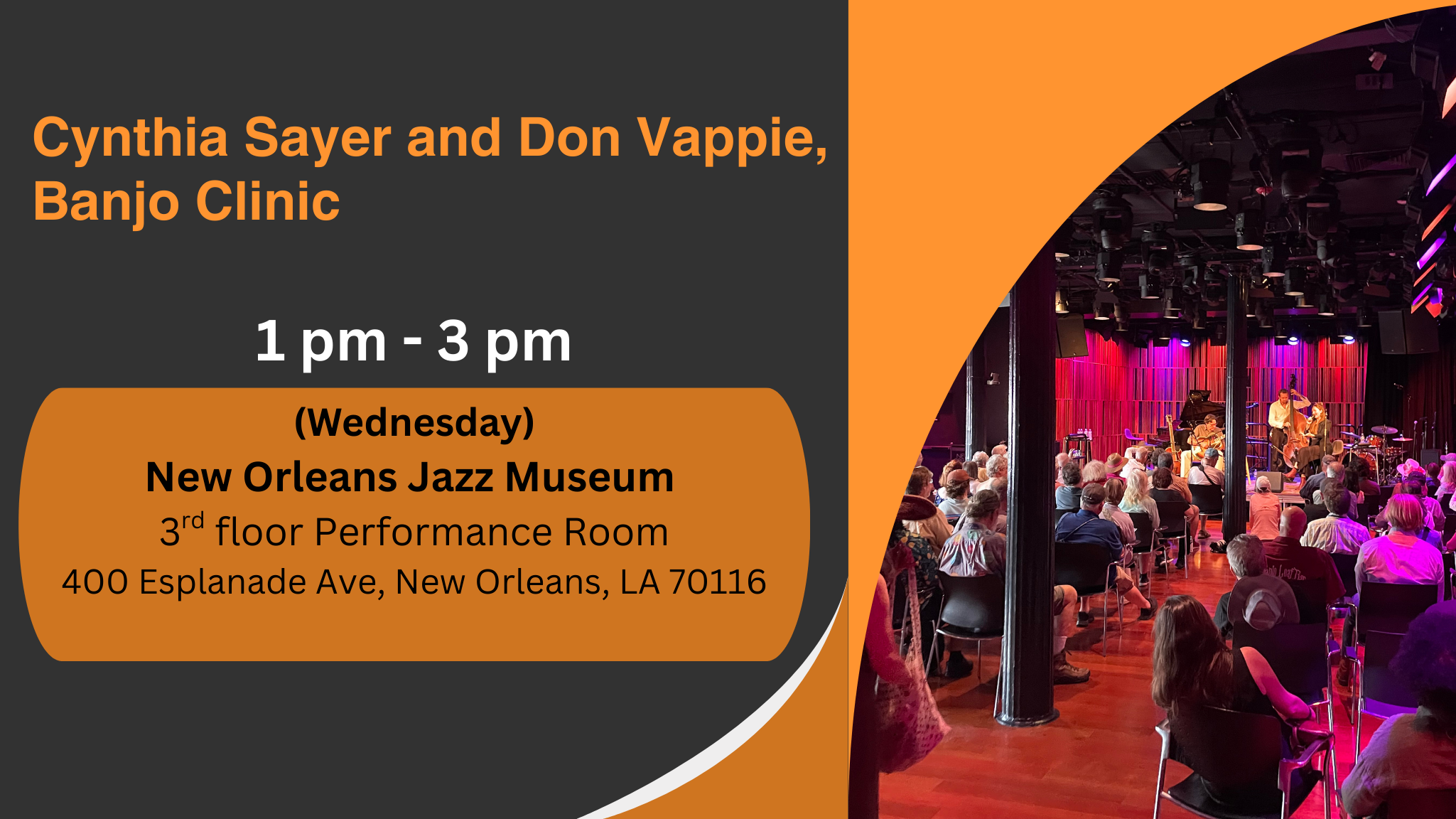 Danny Barker Fest Banjo and Guitar Clinic 