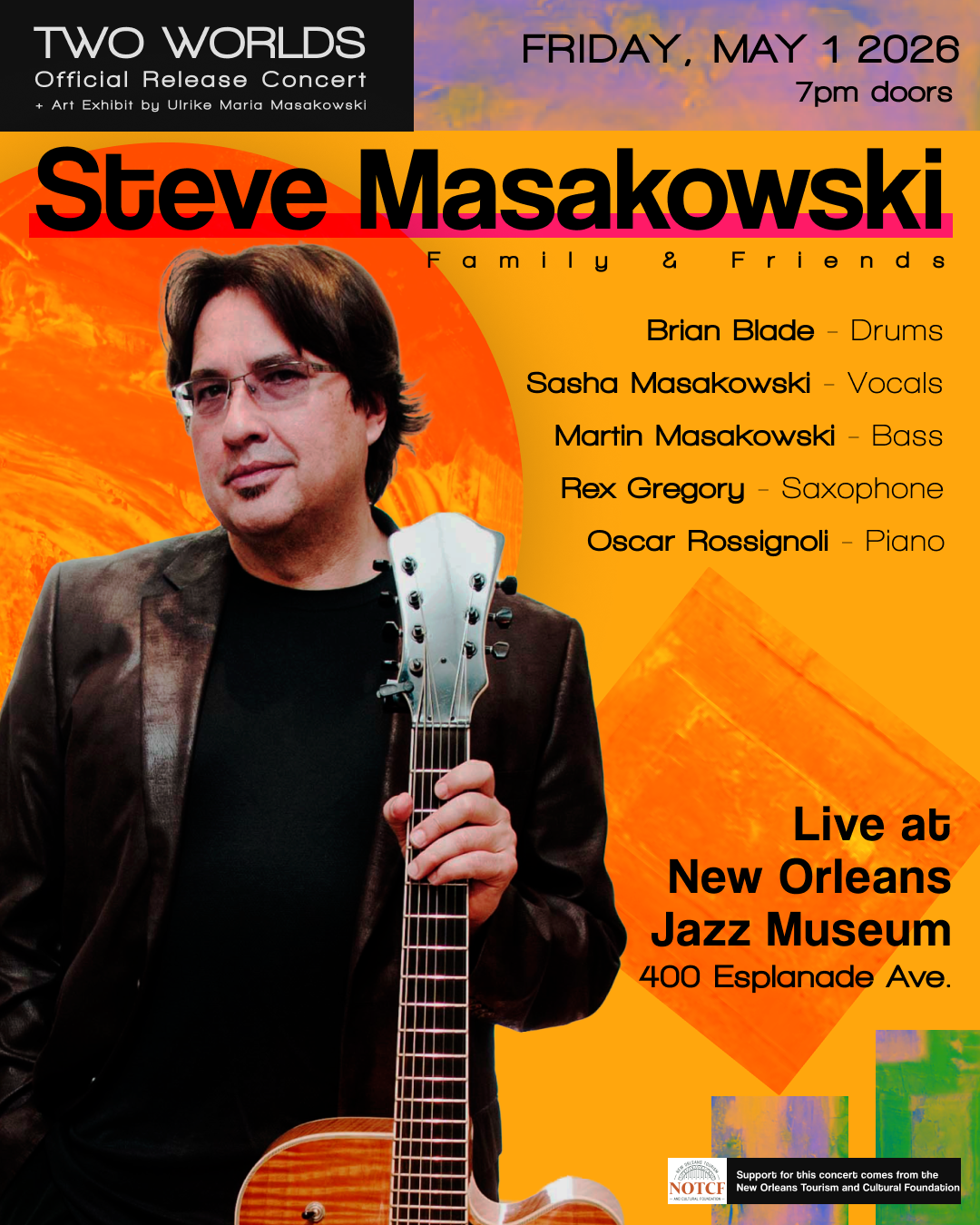 Steve Masakowski Family & Friends: Official Two Worlds Release Concert:
