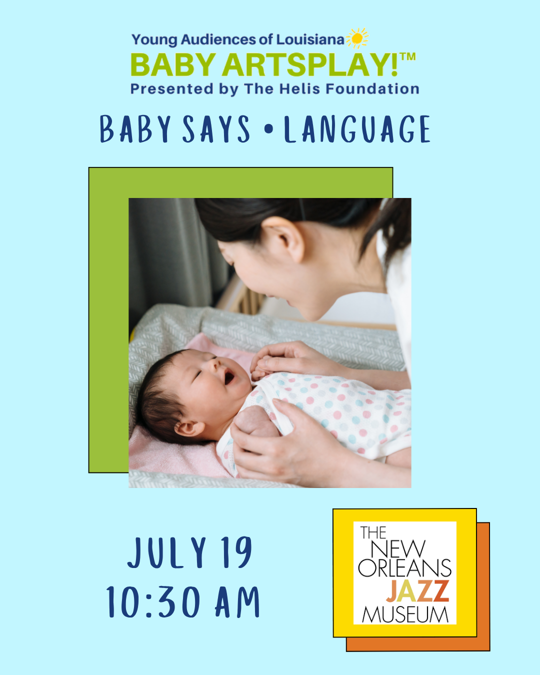 YALA Baby ArtsPlay!™ “Baby Says…”