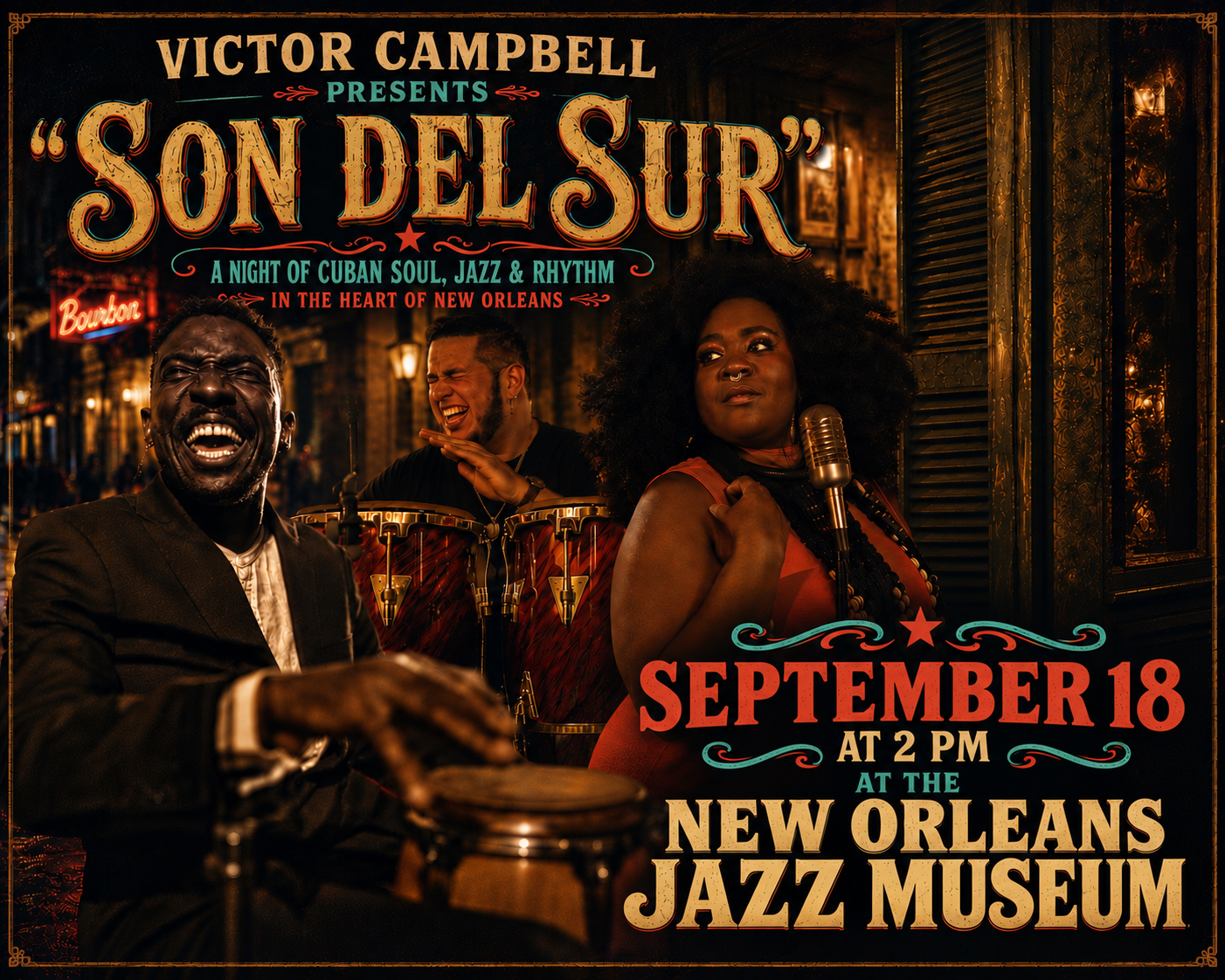 Hispanic Heritage Month Celebration: The New Orleans Jazz Museum &amp; NOLAxNOLA504 present Son del Sur