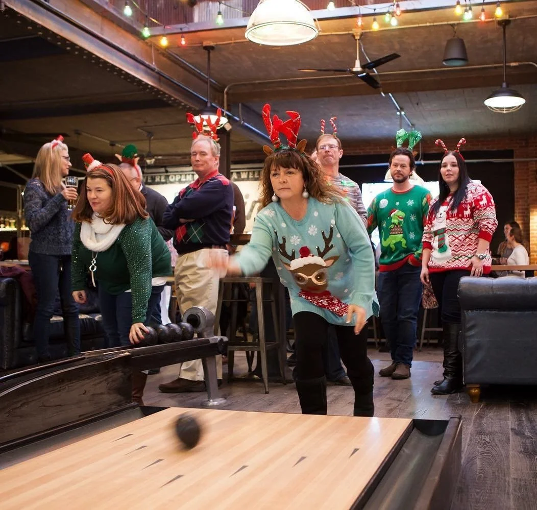 Holiday Bowling at Pins — Bridge Park