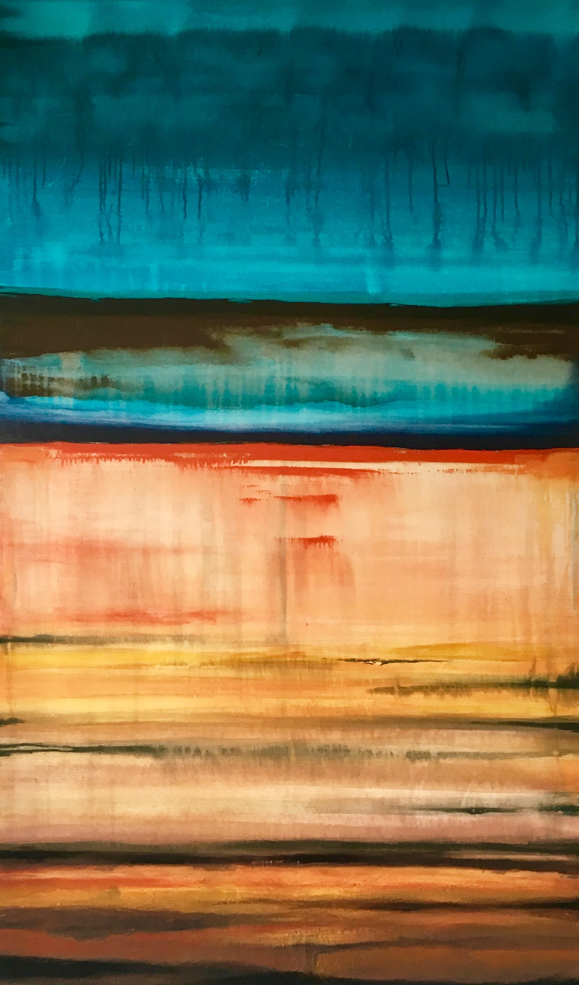 60"×36" Acrylic on canvas SOLD