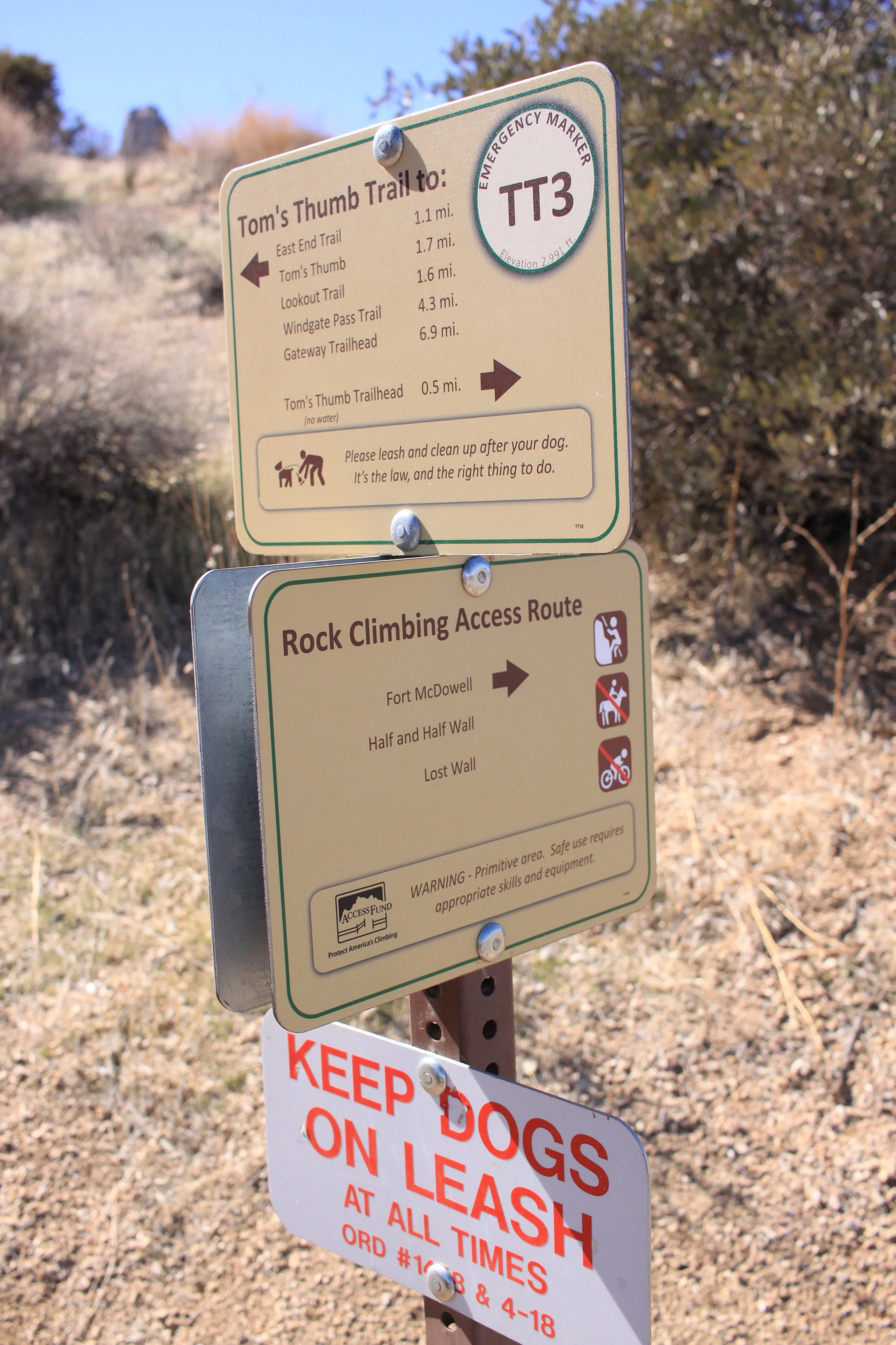 Hike Tom's Thumb Scottsdale — Arizona Hikers Guide