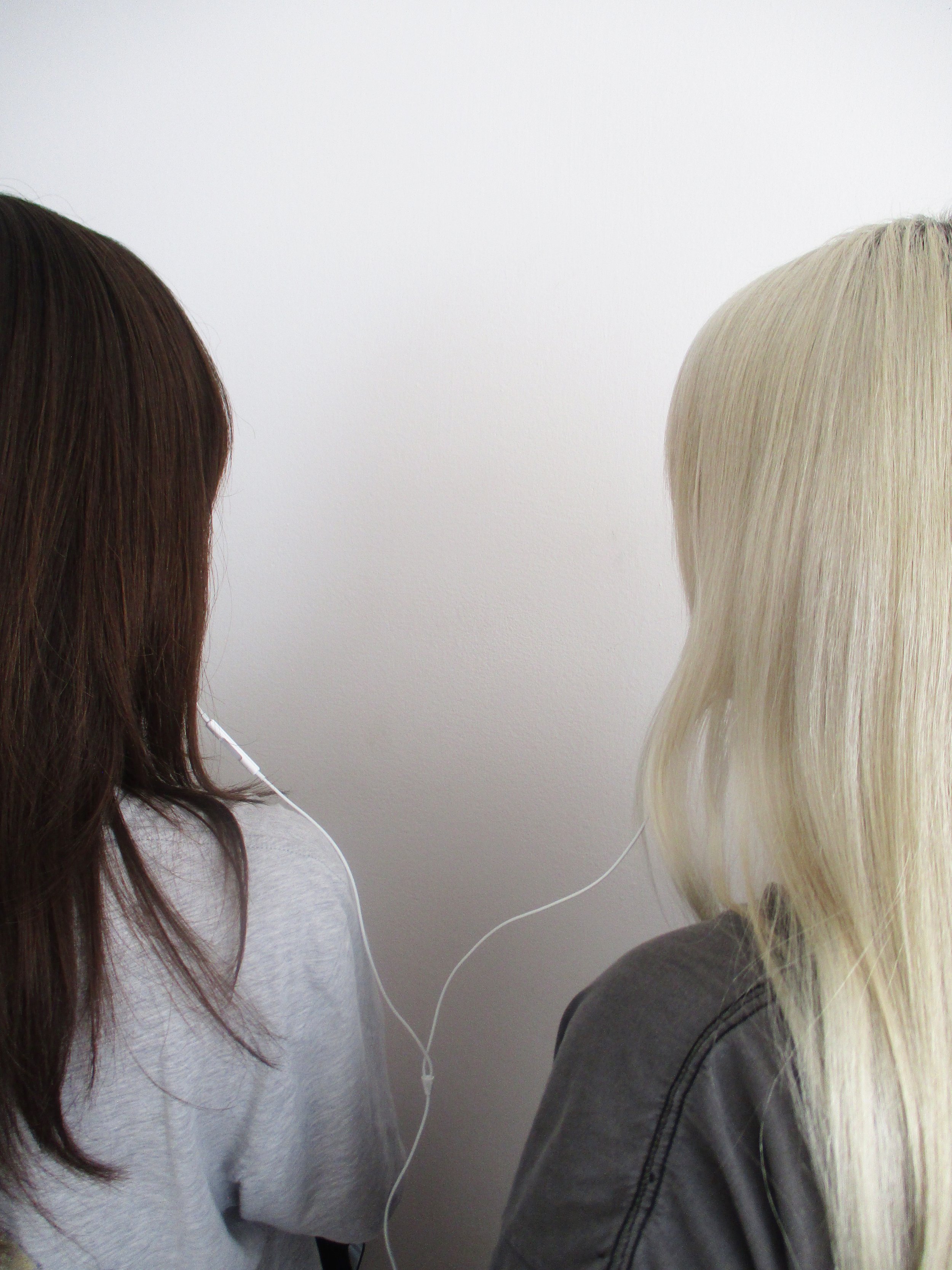 hair - sharing headphones.JPG