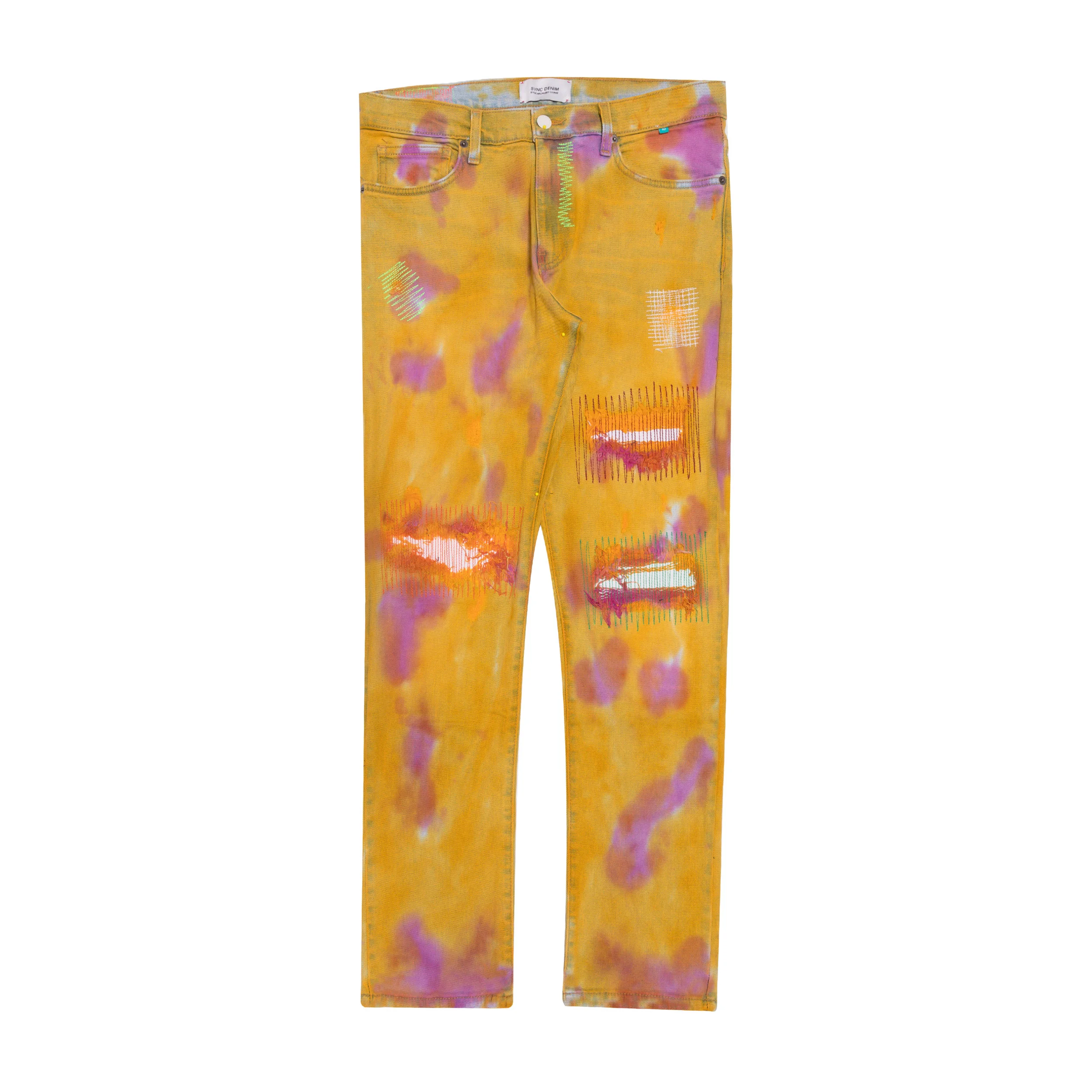 Tie Dye Denim / Rainbow 005