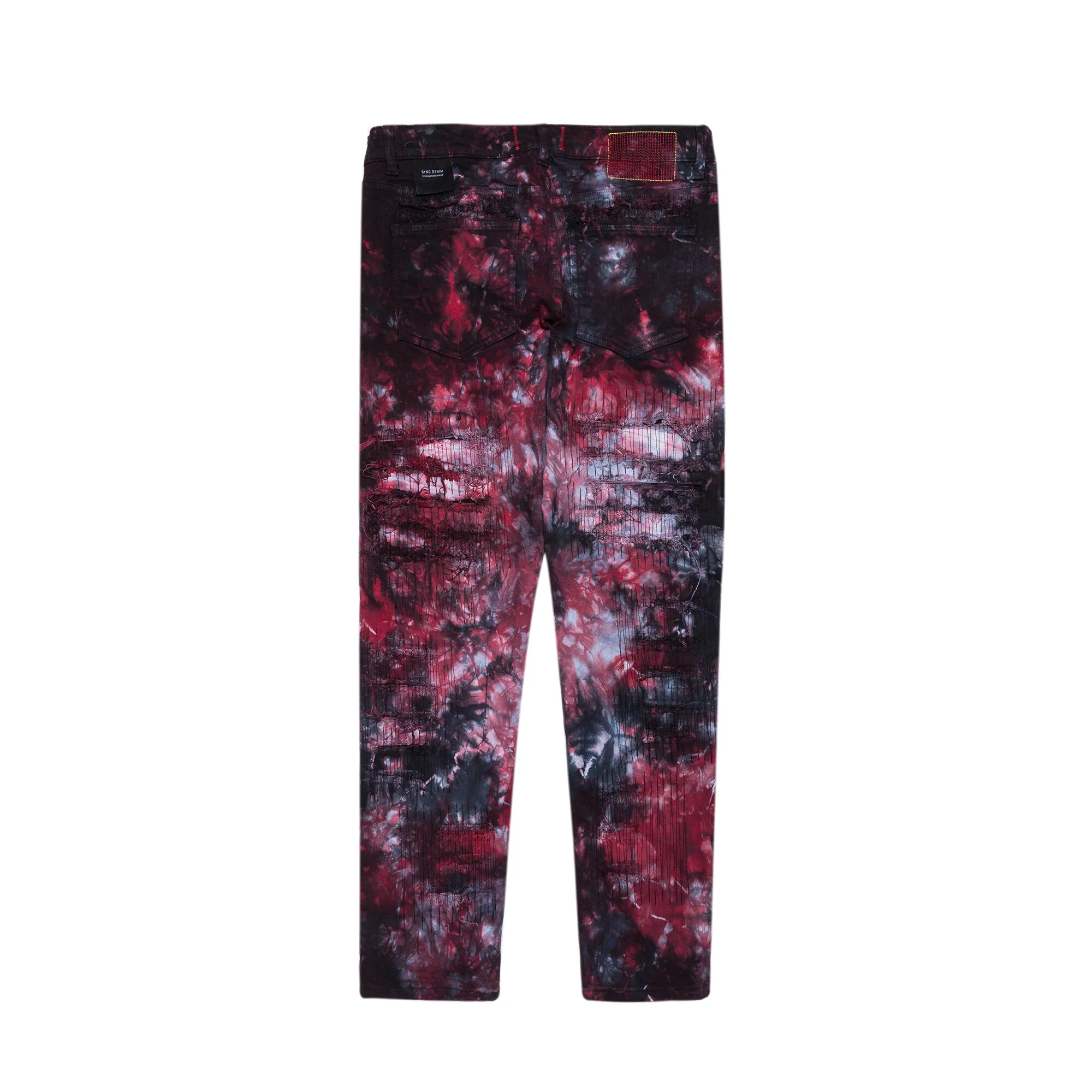 RED CRYSTAL DENIM A3