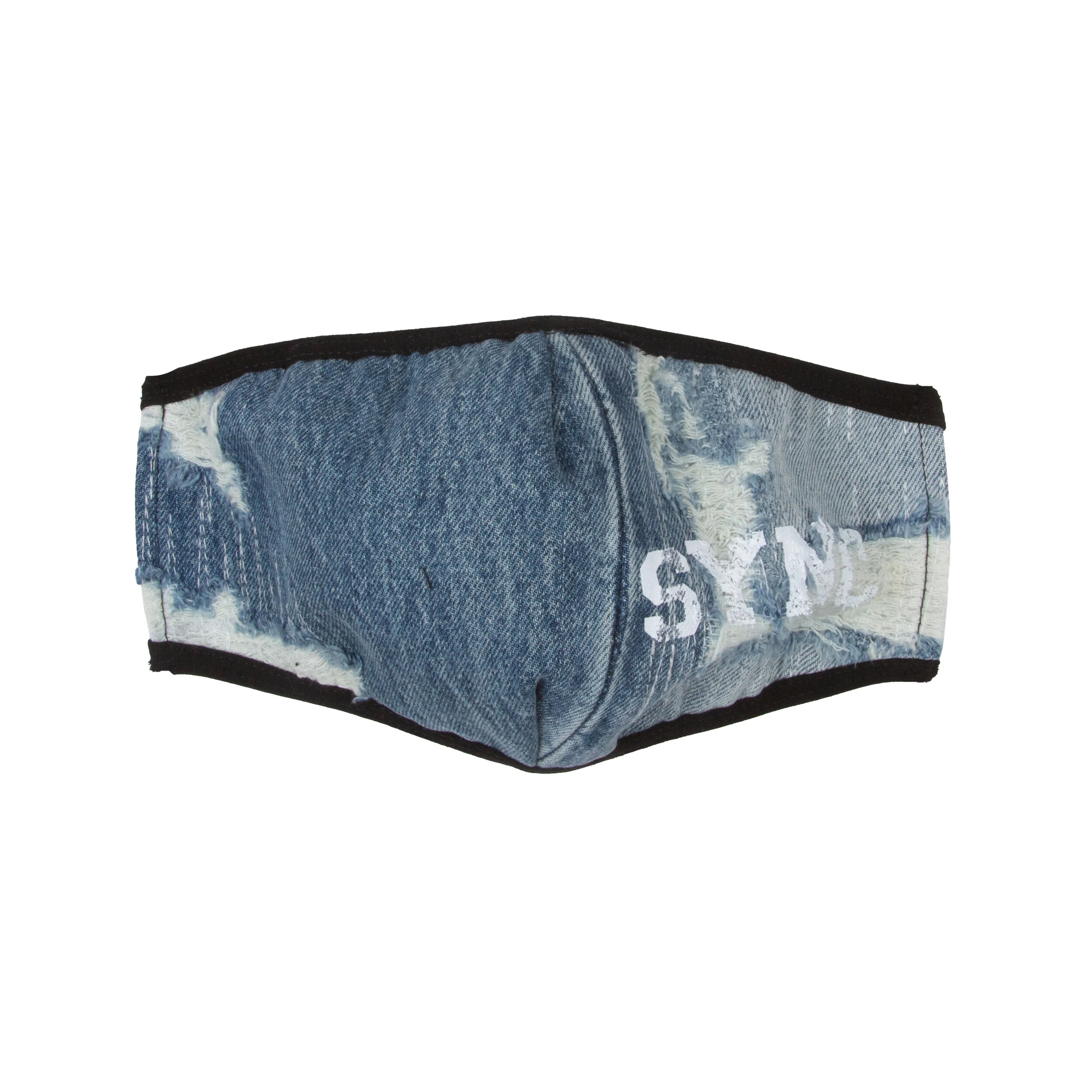 DENIM MASK IN VINTAGE DESTROY WASH
