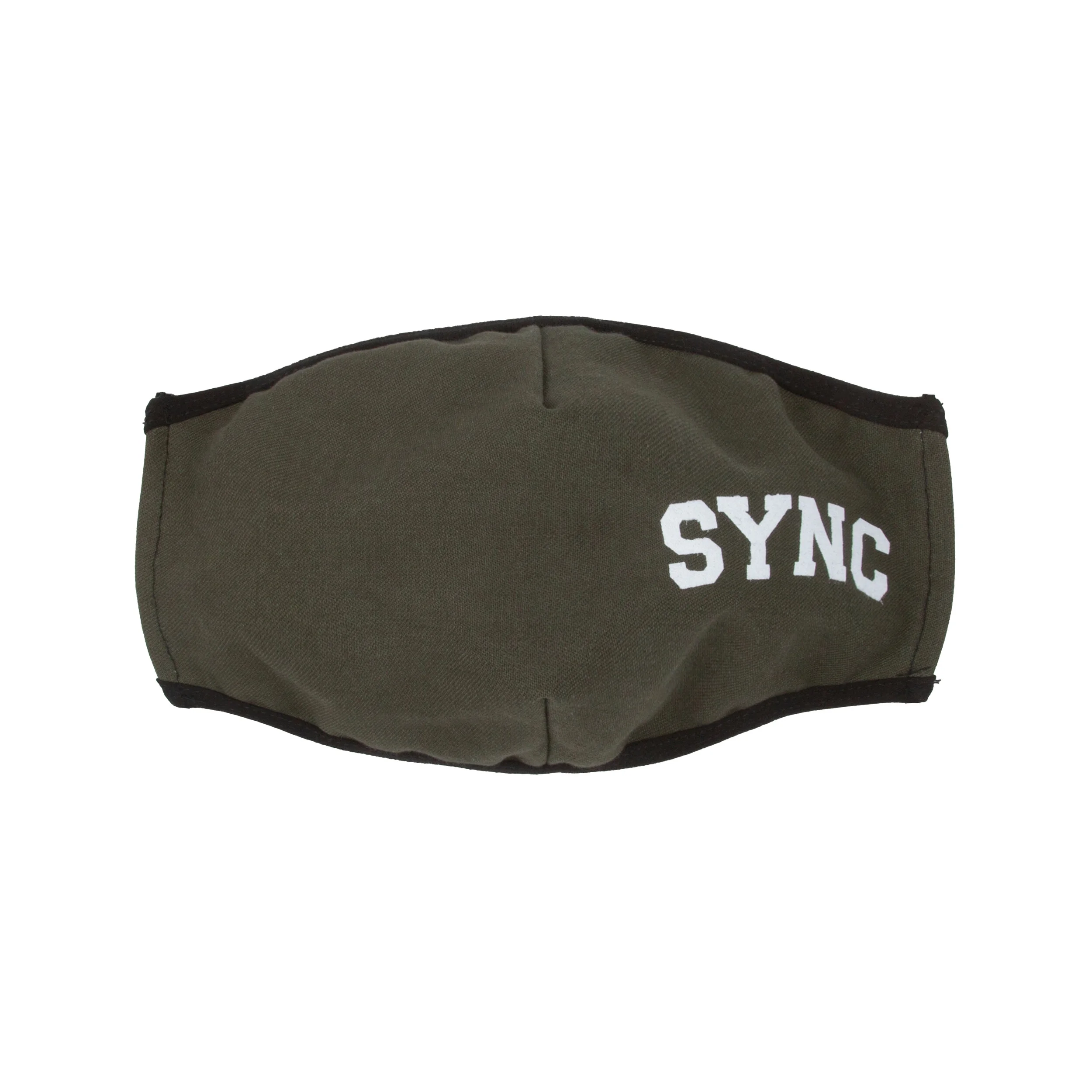 DENIM MASK IN ARMY GREEN