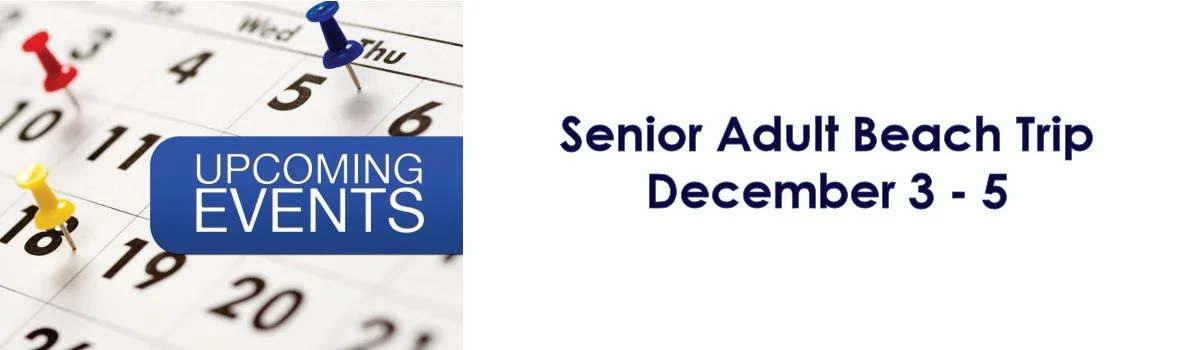 Senior Adult Beach Trip