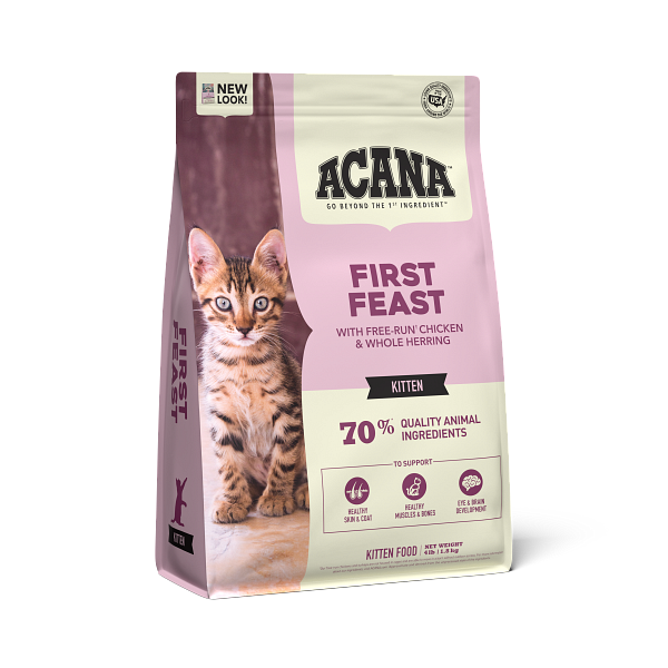 ACANA Cat First Feast Front Right 4lb USA.png