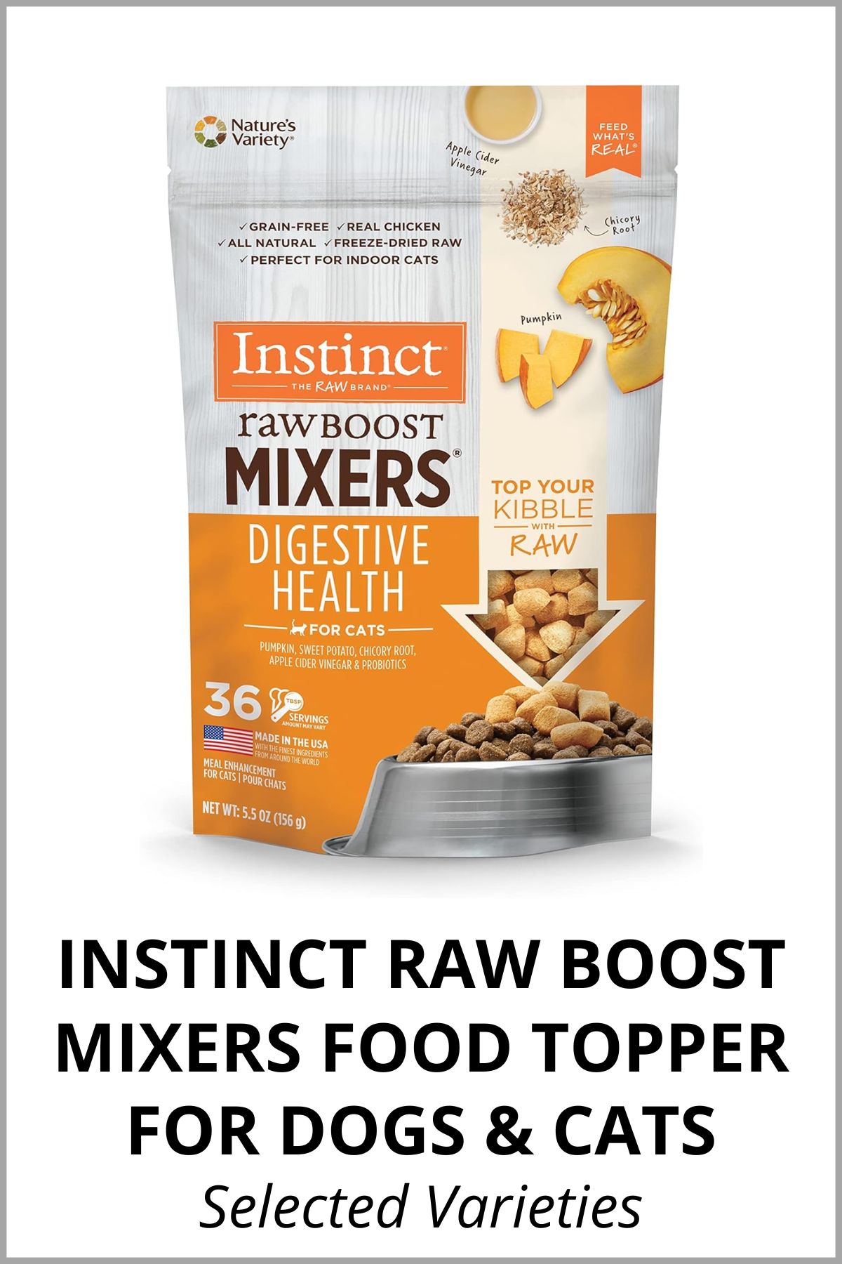 Instinct Raw Boost Mixers Food Topper for Dogs & Cats.png