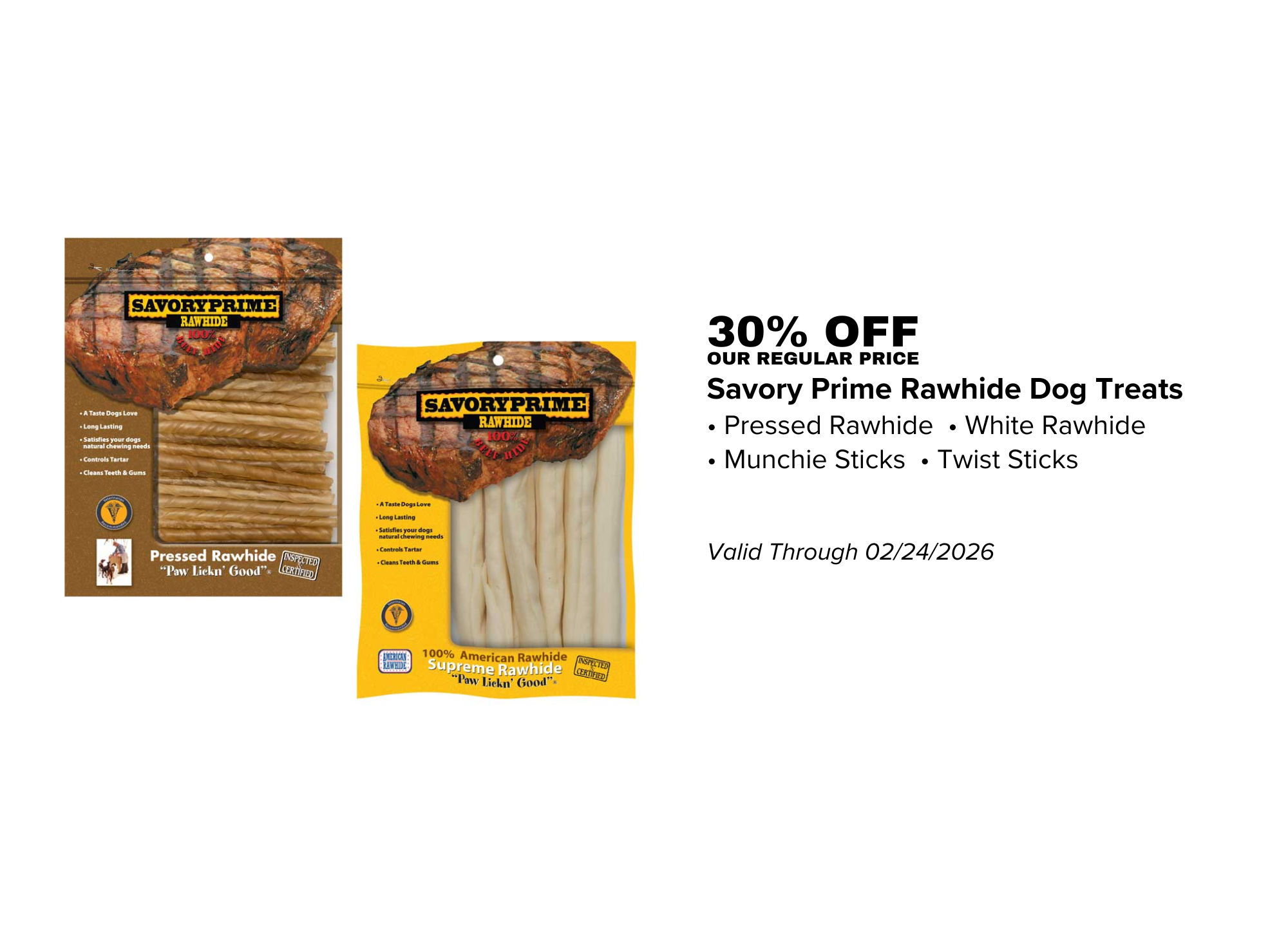 Savory Prime Rawhide Dog Treats - 01.21.26.png
