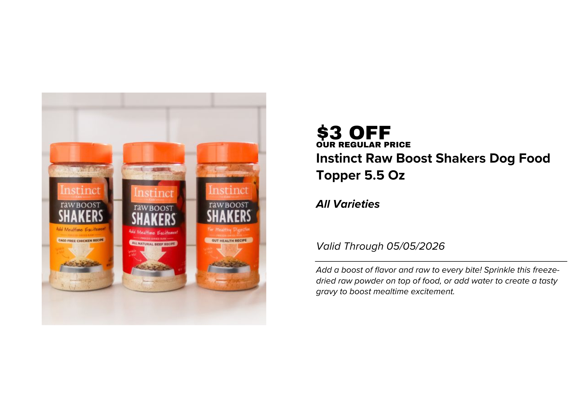 INSTINCT SHAKERS DOG FOOD TOPPER - 04.01.26.png