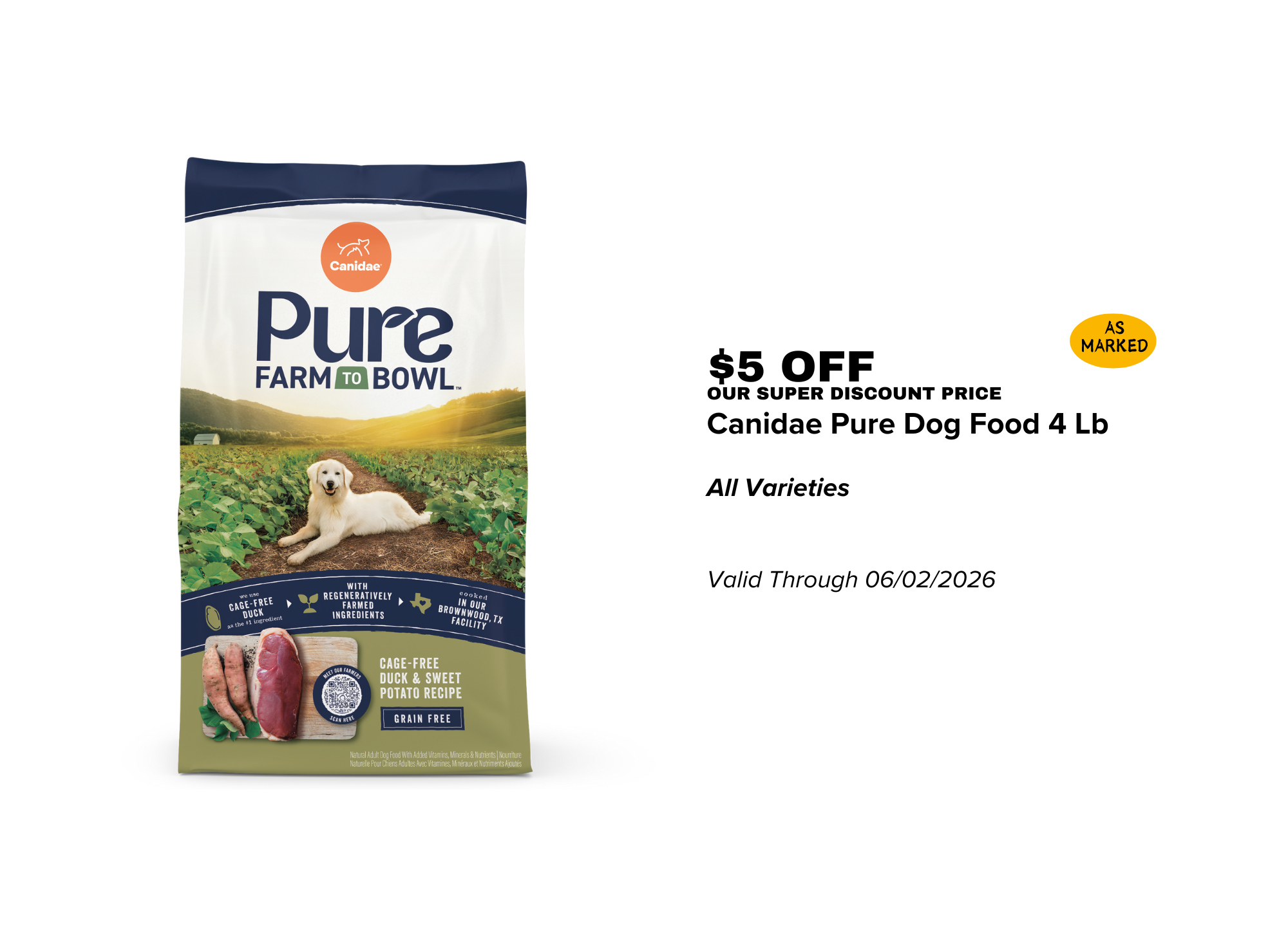 CANIDAE PURE DOG FOOD - 05.06.26.png