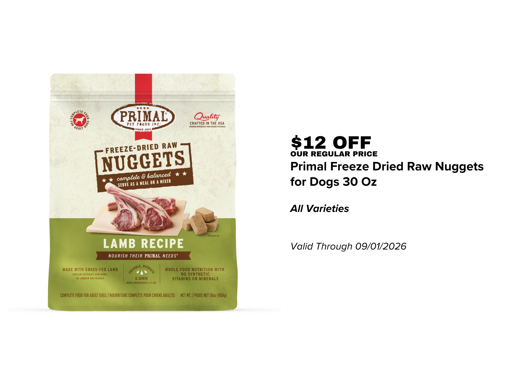 Primal Freeze Dried Nuggets Dog Food - 08.05.26.png