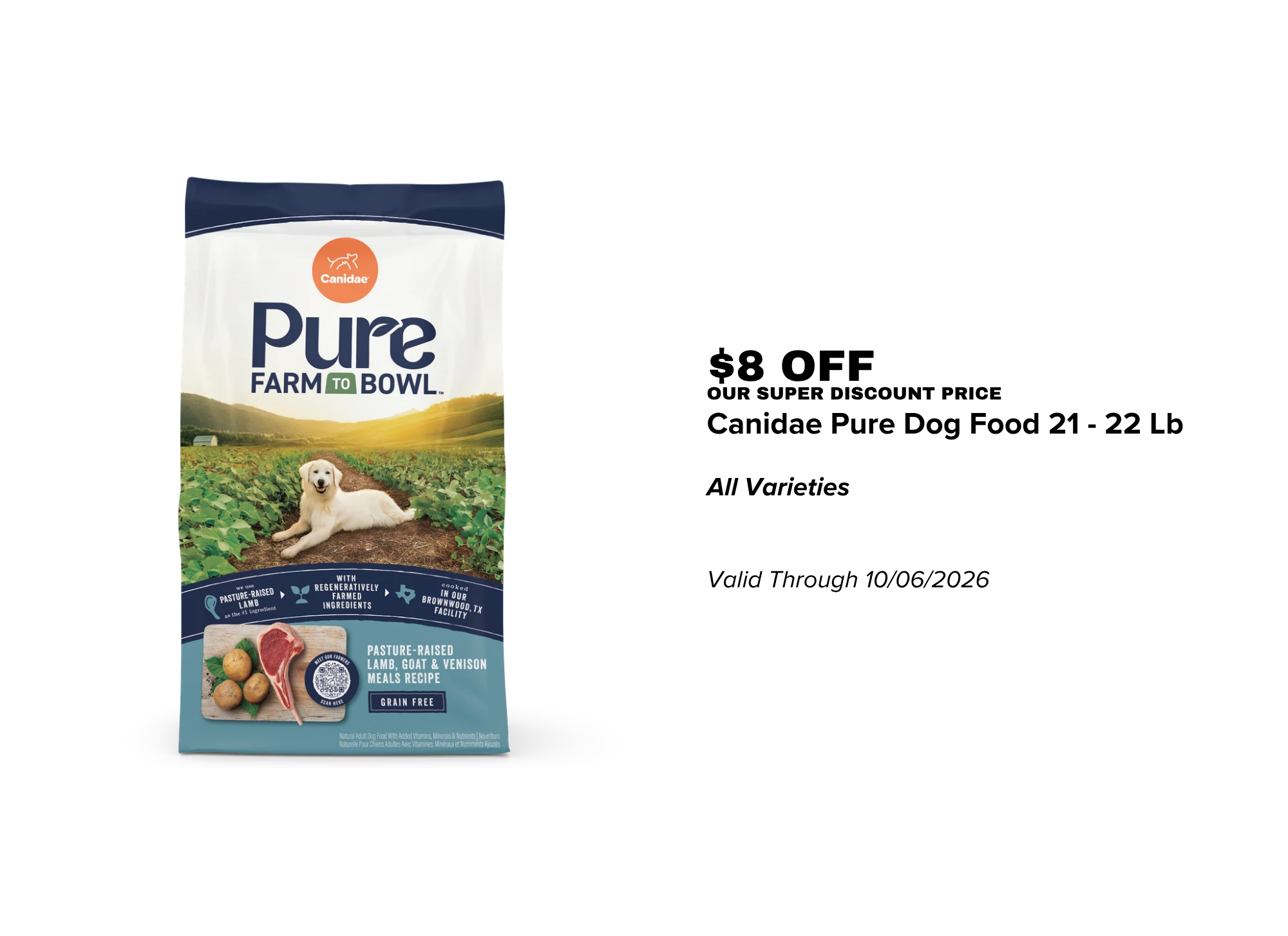 CANIDAE PURE DOG FOOD BIG BAG - 09.02.26.png