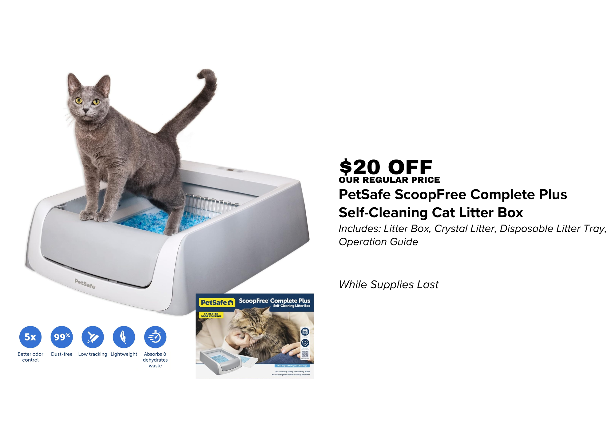 PETSAFE SELF CLEANING CAT LITTER BOX - 09.14.26.png