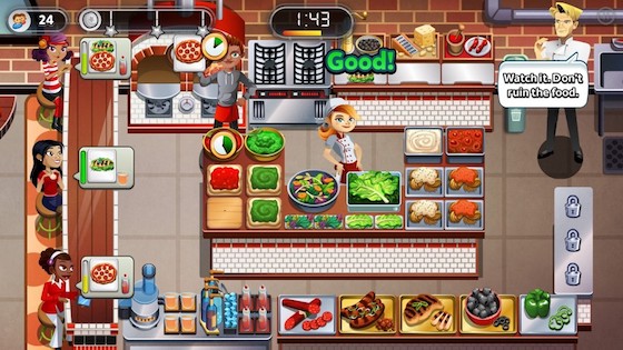 Gordon Ramsay used under license. Gordon Ramsay Dash 2016. Glu Mobile.
