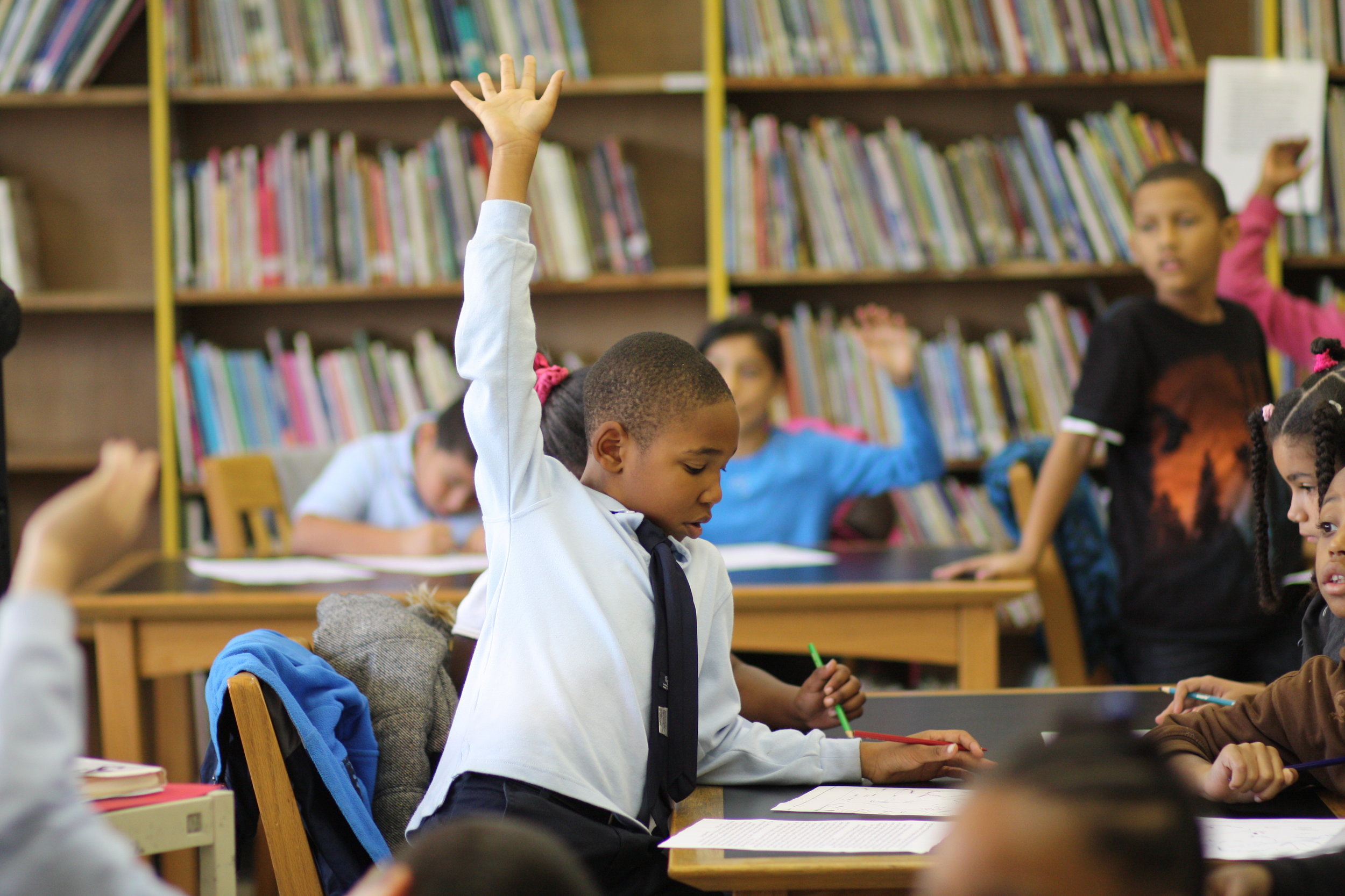 Boy Raising Hand.JPG