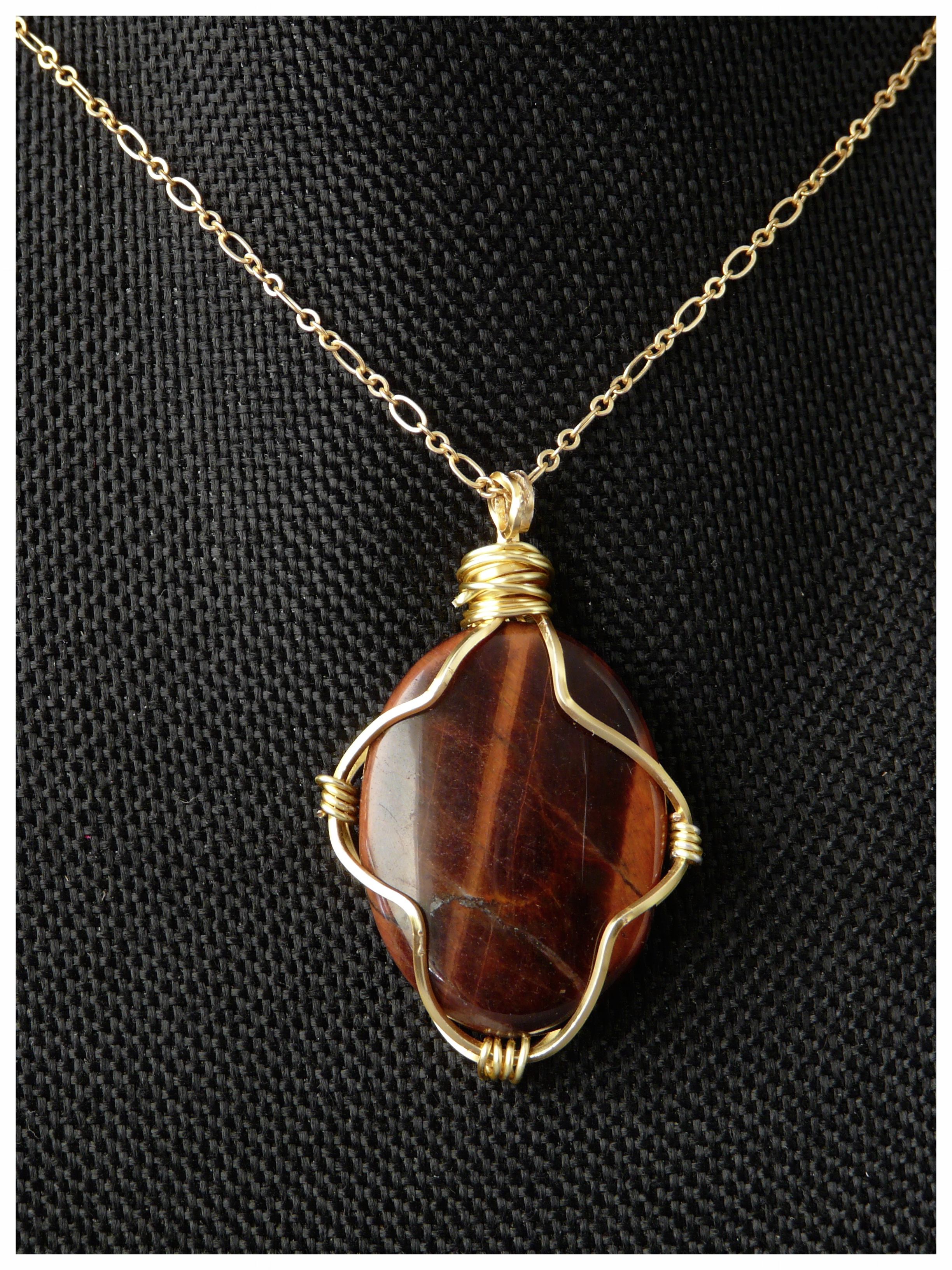 Tiger Agate Pendant