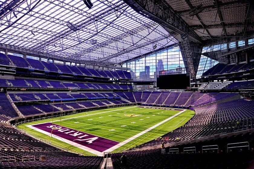  Two Tickets to Enjoy a Minnesota Vikings home game at U.S. Bank Stadium in the exclusive FMP Club. Choose between select matchups against the Carolina Panthers or Atlanta Falcons (based on the 2026 schedule).  Take in the action with premium club-le