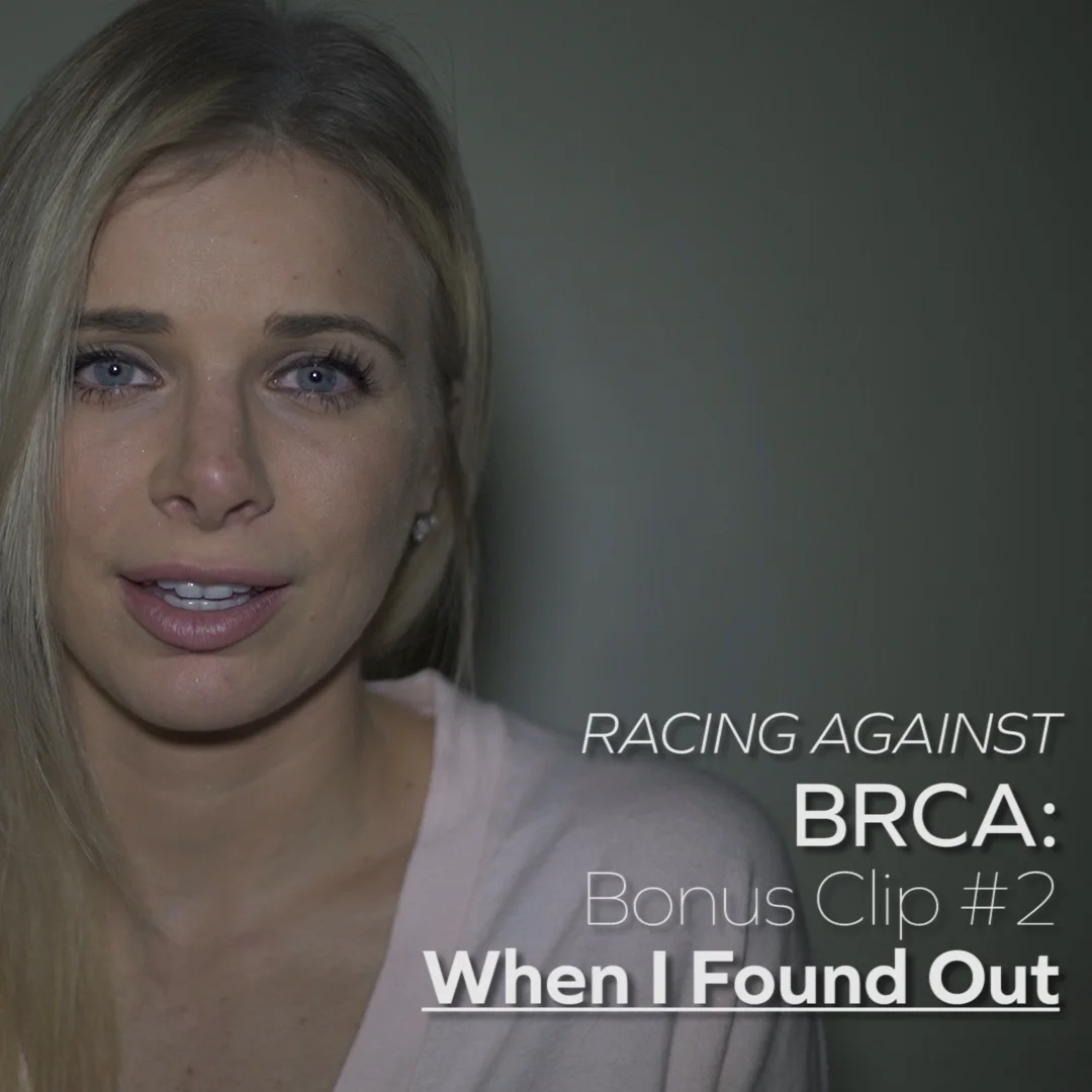 Racing Against BRCA: Bonus Clip #2 - When I Found Out
