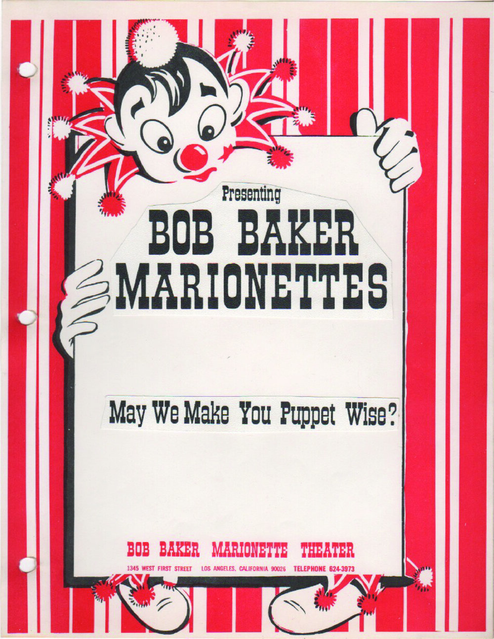 Bob Baker Marionette Theater: 60 Years of Joy & Wonder - Forest Lawn
