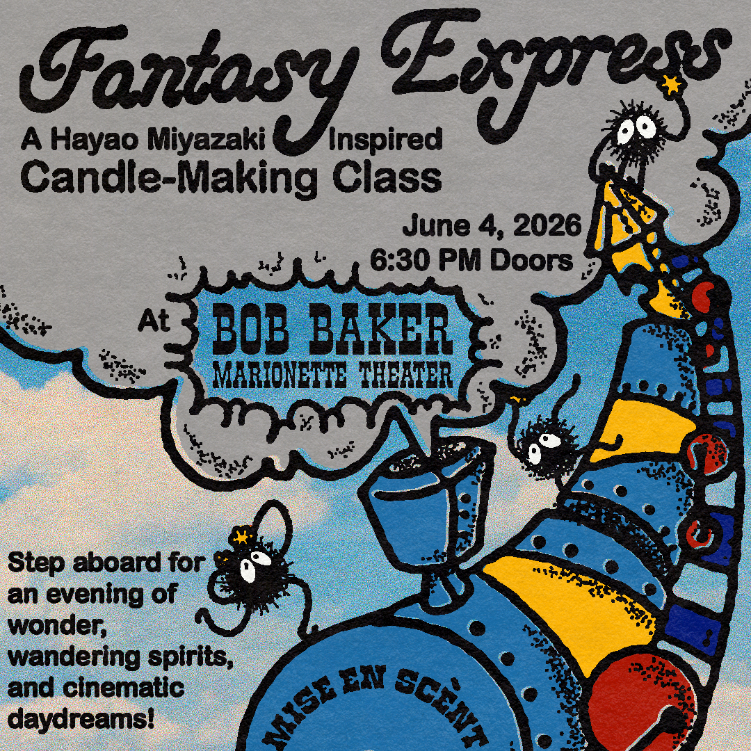 Fantasy Express: A Hayao Miyazaki-Inspired Candle-Making Class