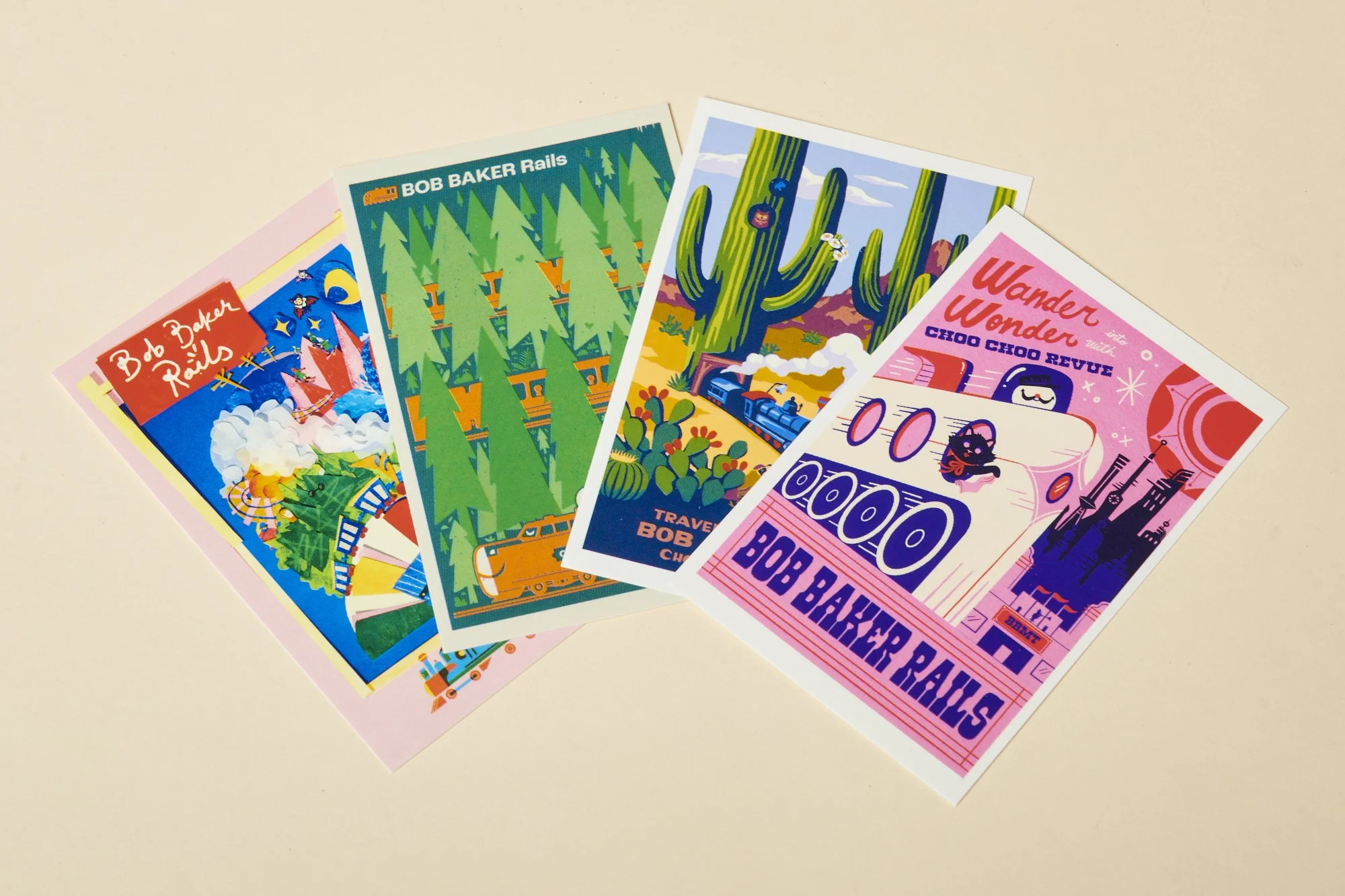 Sticker Postcards
