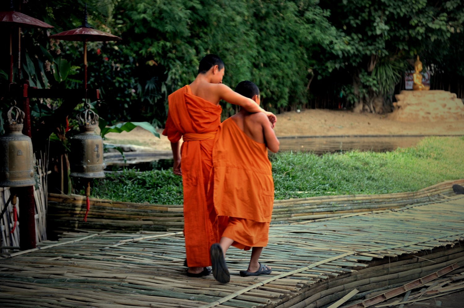 Two Friends, Chaing Mai, Thailand