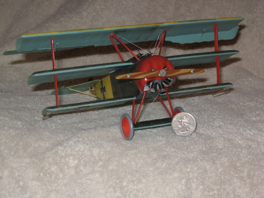 Fokker Dr.1 1/28th scale. Photo 1 of 3.
