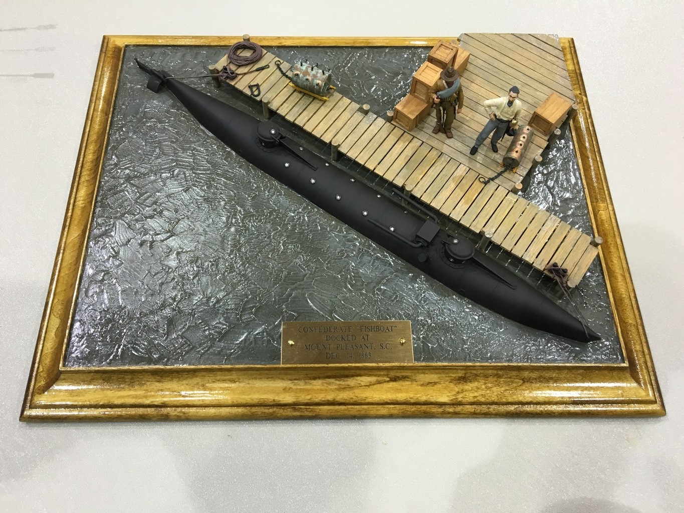 Confederate Fishboat. Photo 2 of 4.