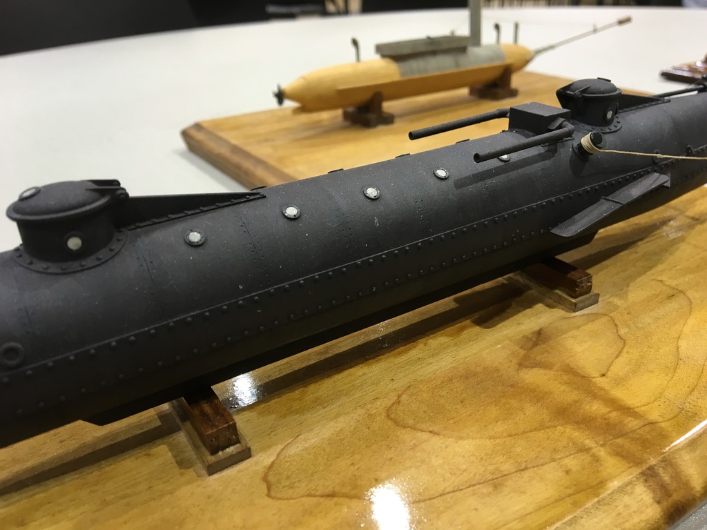 Confederate Submarine ''H. L. Huntley''. Photo 3 of 4.