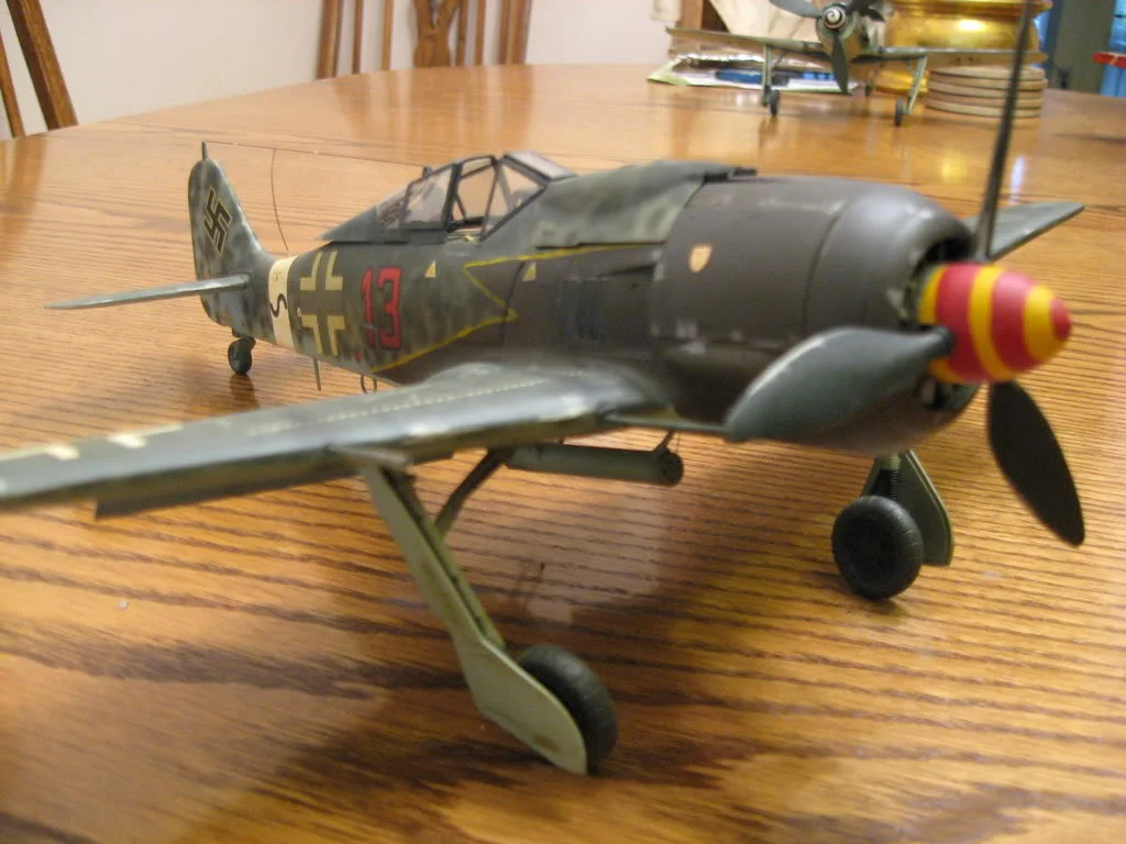 FW-190 A8 old tool 1/32nd scale - conversion. Photo 1 of 3.