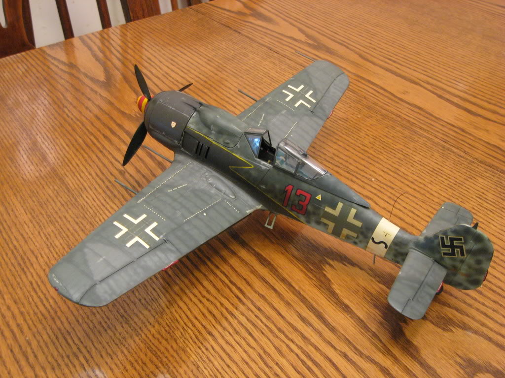 FW-190 A8 old tool 1/32nd scale - conversion. Photo 2 of 3.
