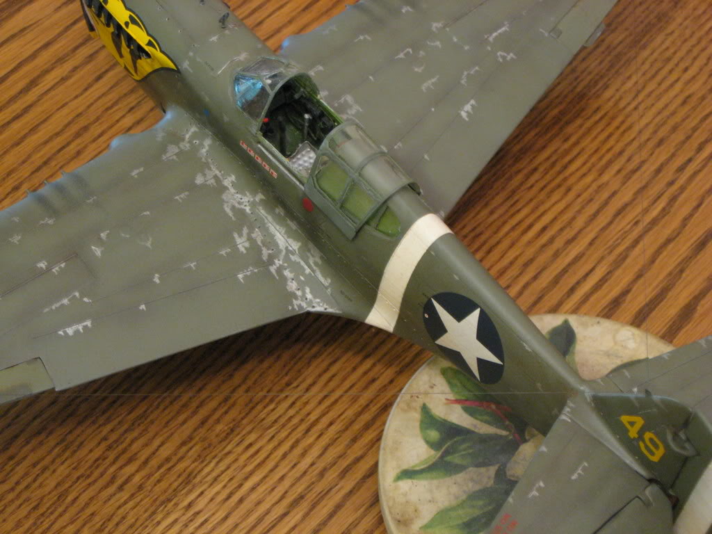 P-40E 1/32 scale. Photo 3 of 5.