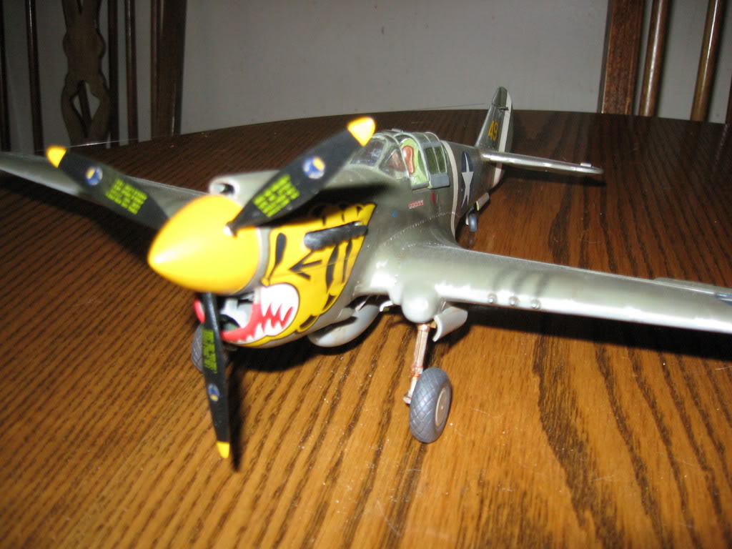 P-40E 1/32 scale. Photo 5 of 5.