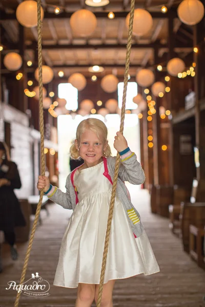 Swinging in the Barn