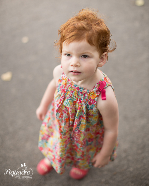 Red Hair, Pink Dress