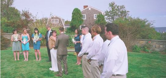 Wedding #2 in Rockport, MA (photo by Joseph Prezioso)
