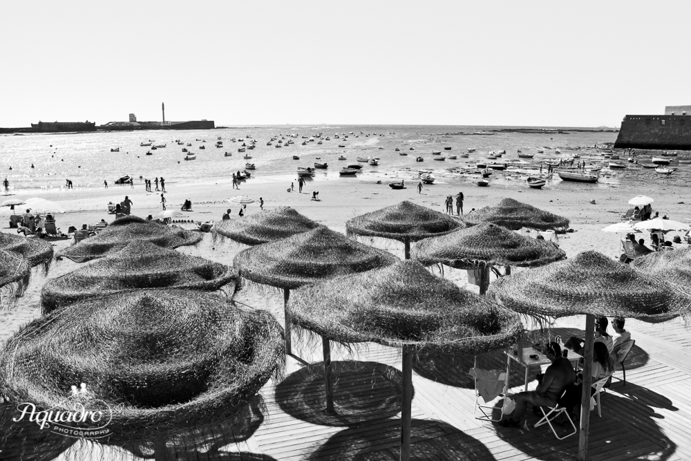 Cadiz Beach Umbrellas