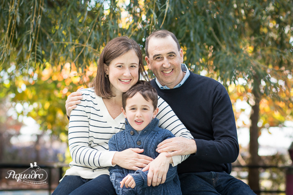 Son with Mom and Dad