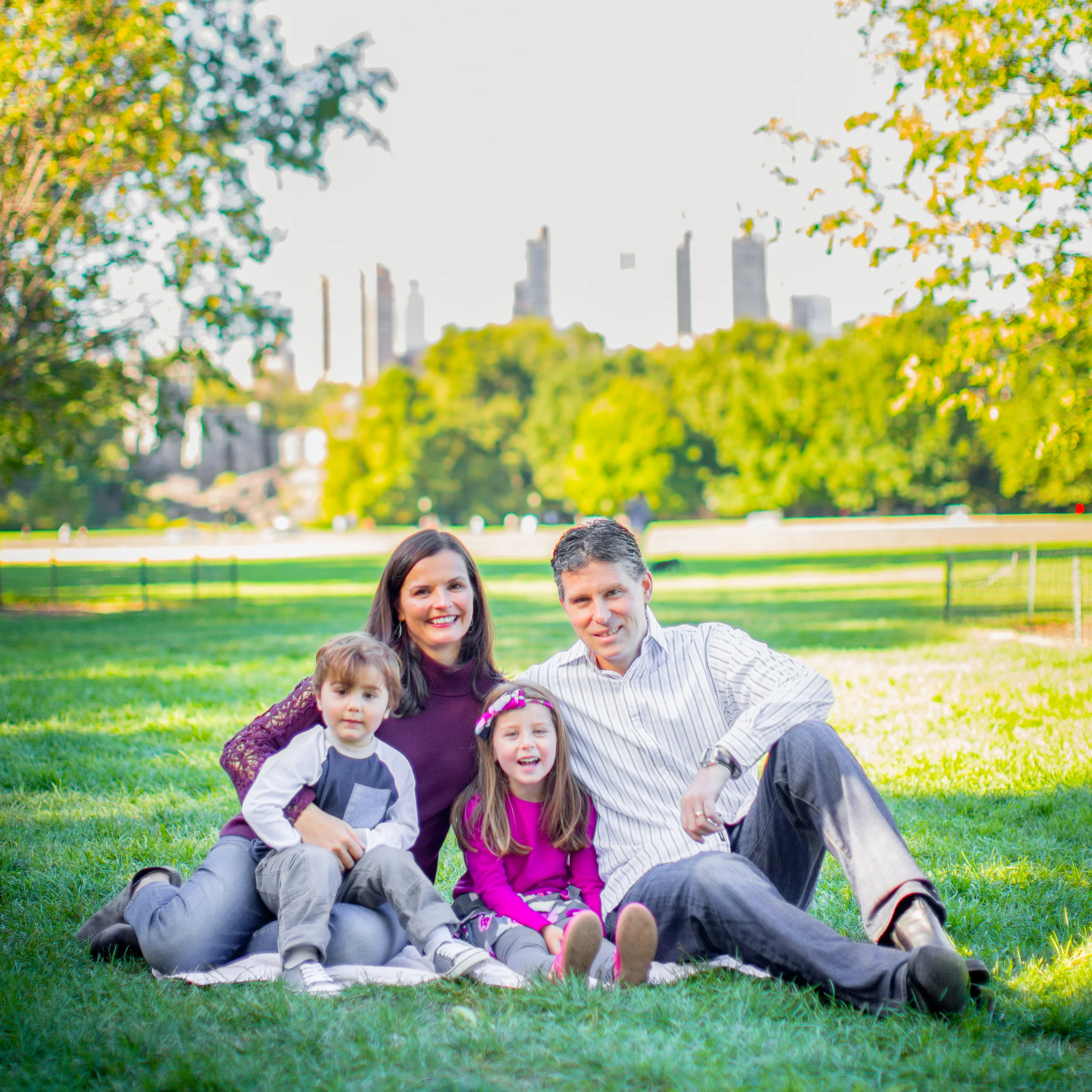 Family Photo in Central Park