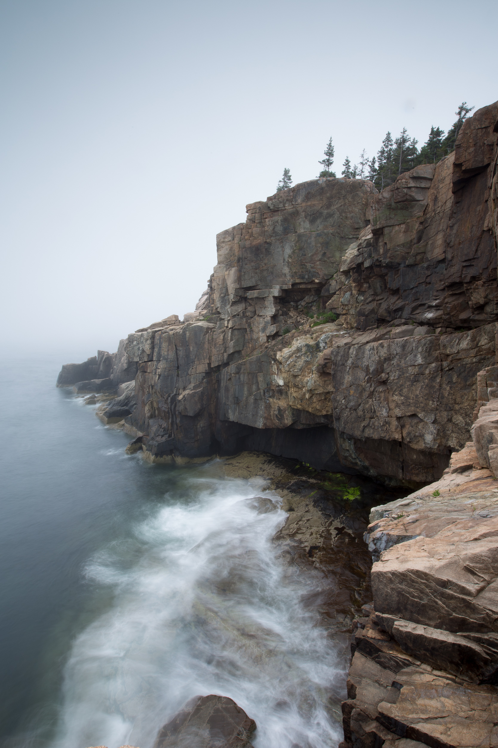 Acadia Cliffs by the Ocean